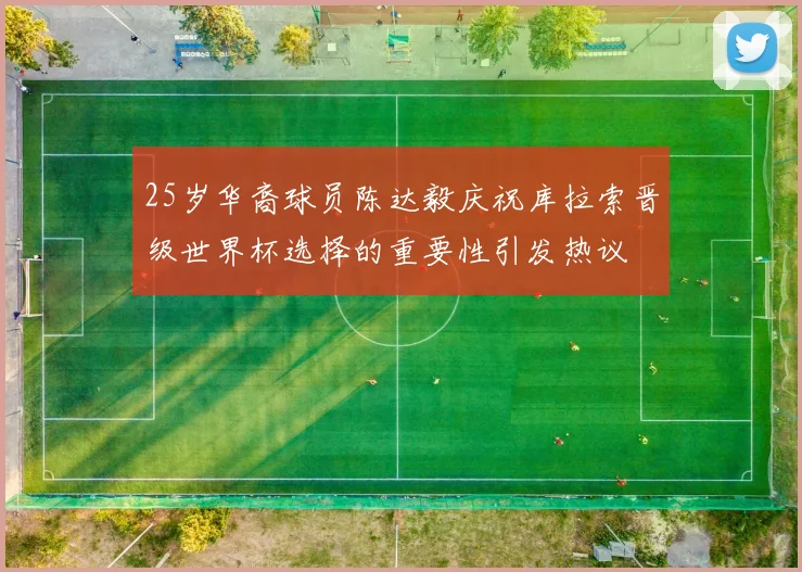25岁华裔球员陈达毅庆祝库拉索晋级世界杯选择的重要性引发热议